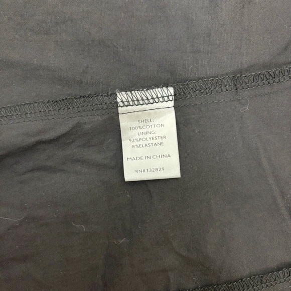 More To Come Cristal Tie Front Top in Black Size S - Picture 10 of 12